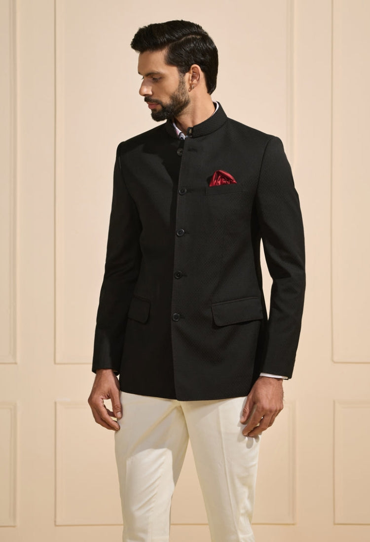 The Raven Elegance Tailored Bandhgala