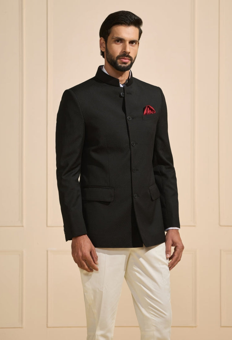 The Raven Elegance Tailored Bandhgala