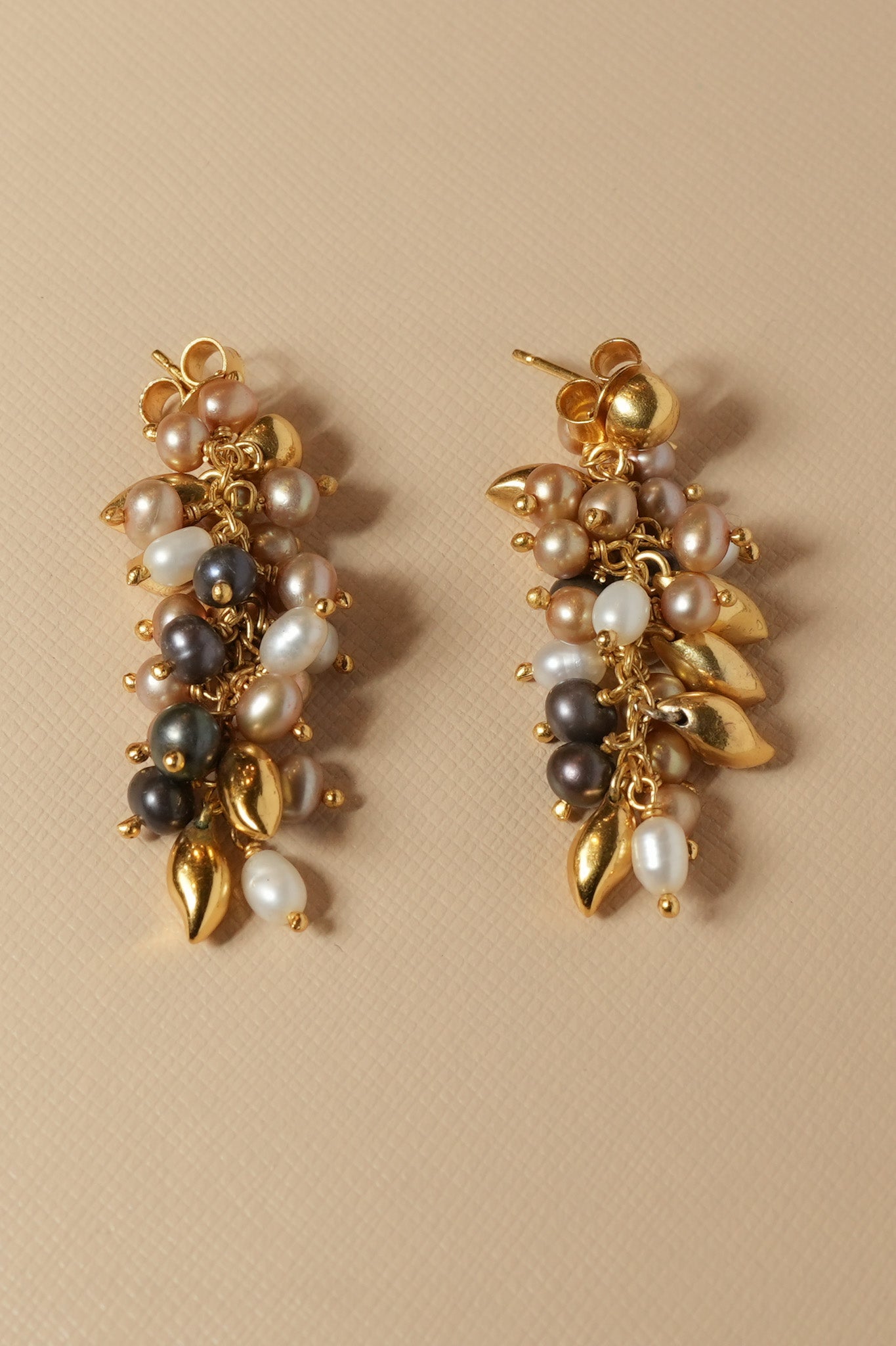 Amrapali Multicolor Pearl Earrings