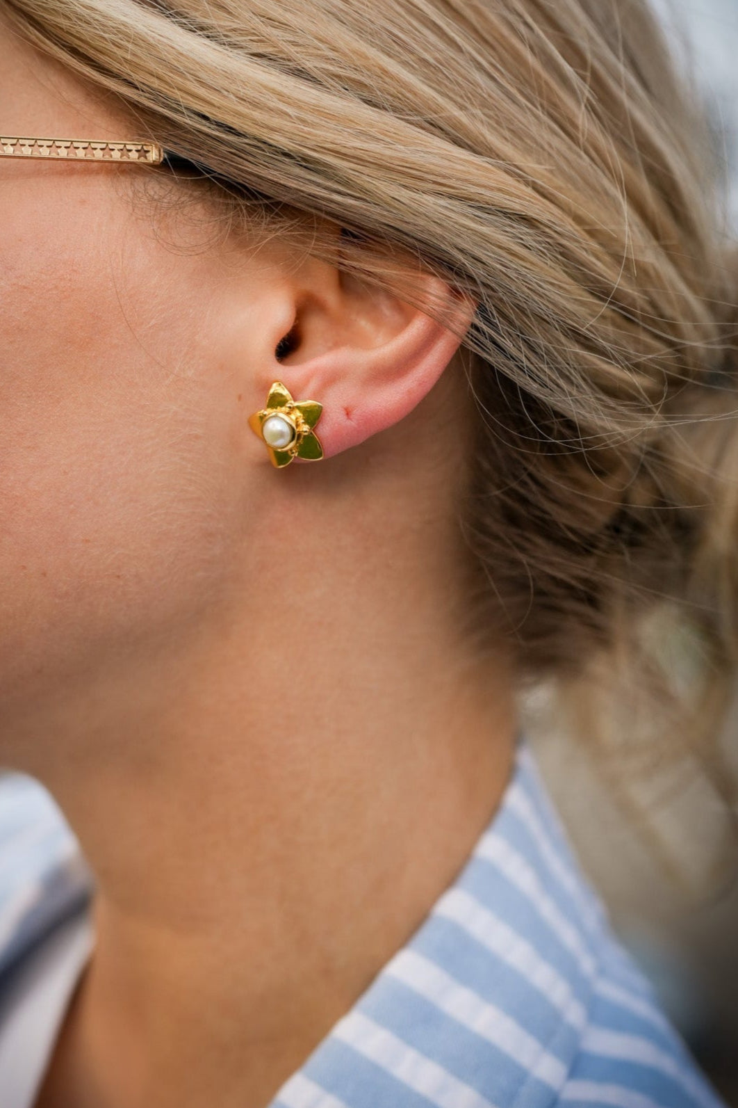 Amrapali star earrings