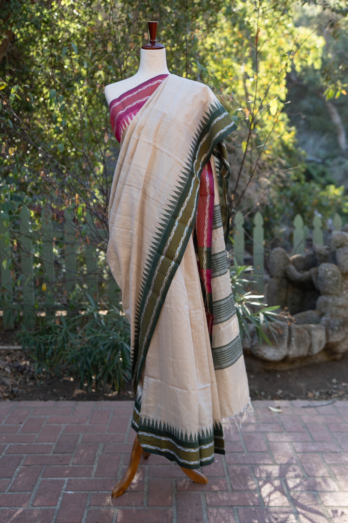 Vidurbha Tussar Saree