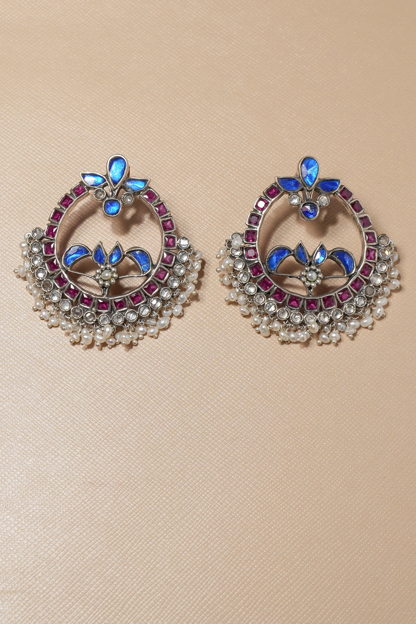Amrapali Silver Earrings