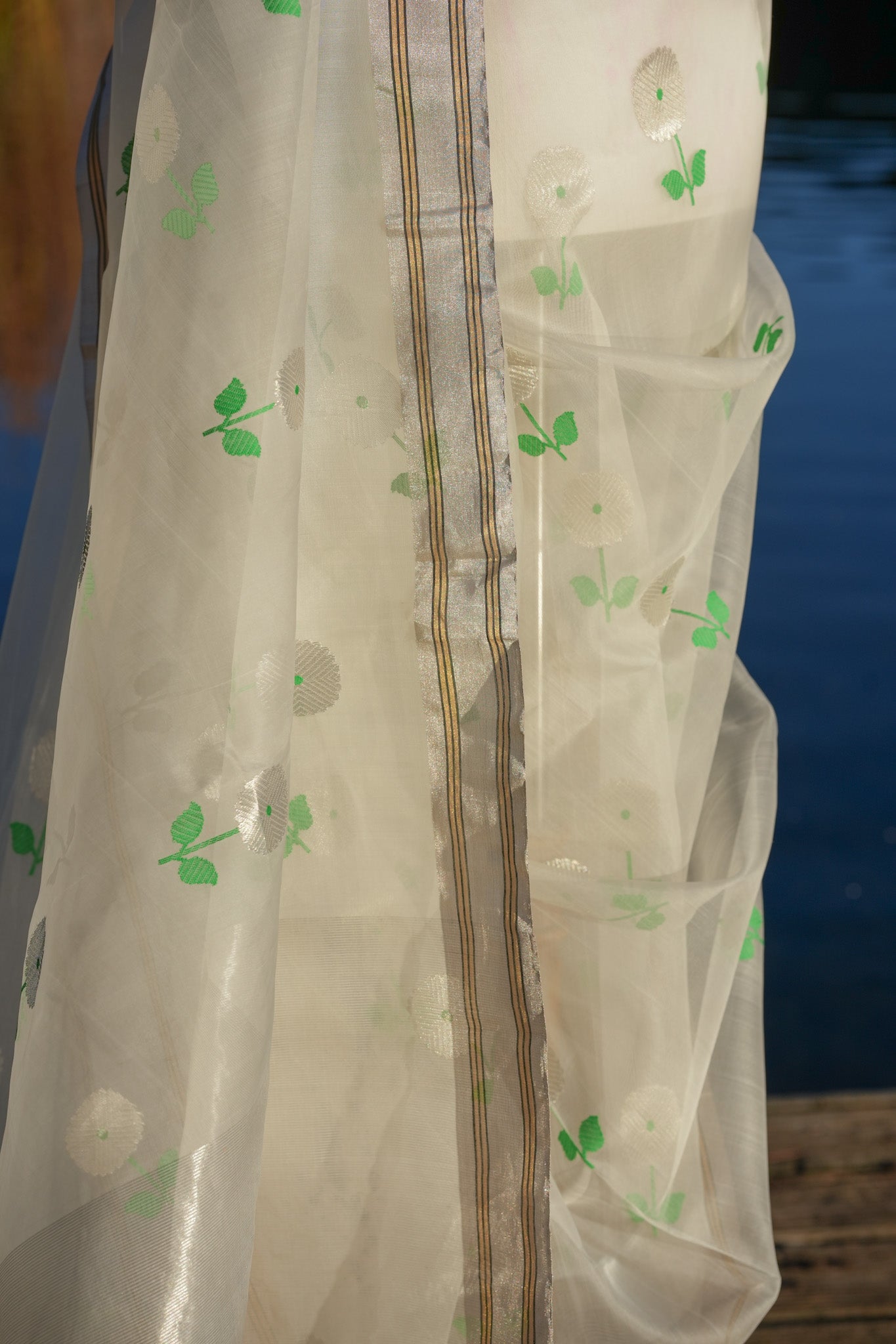 The Jui Chanderi Silk Saree