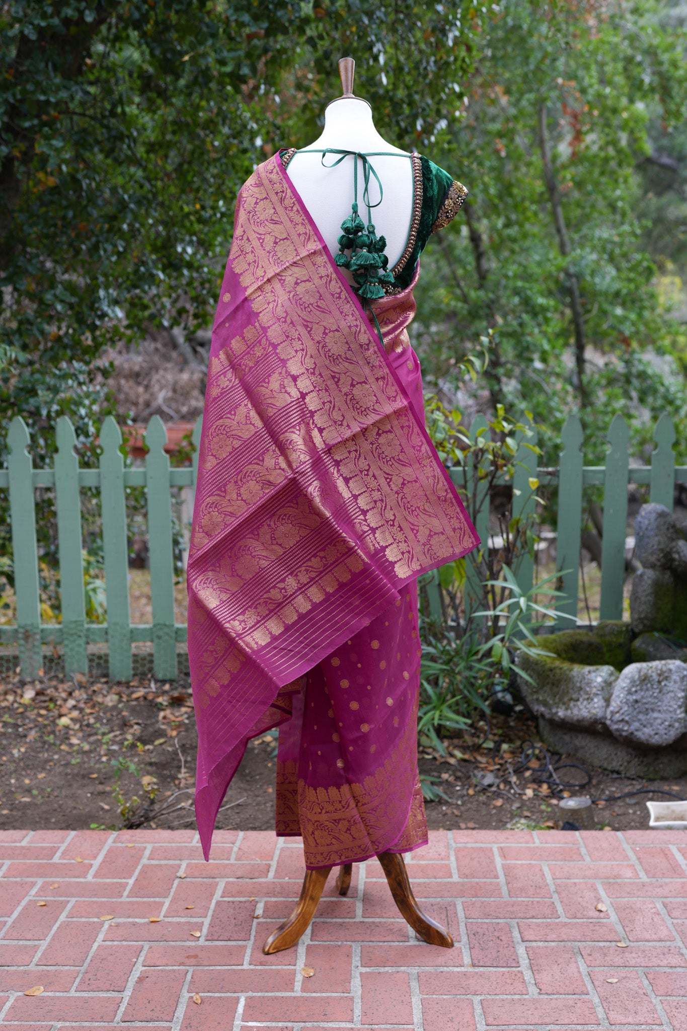 The Purple of Royal Roves Saree