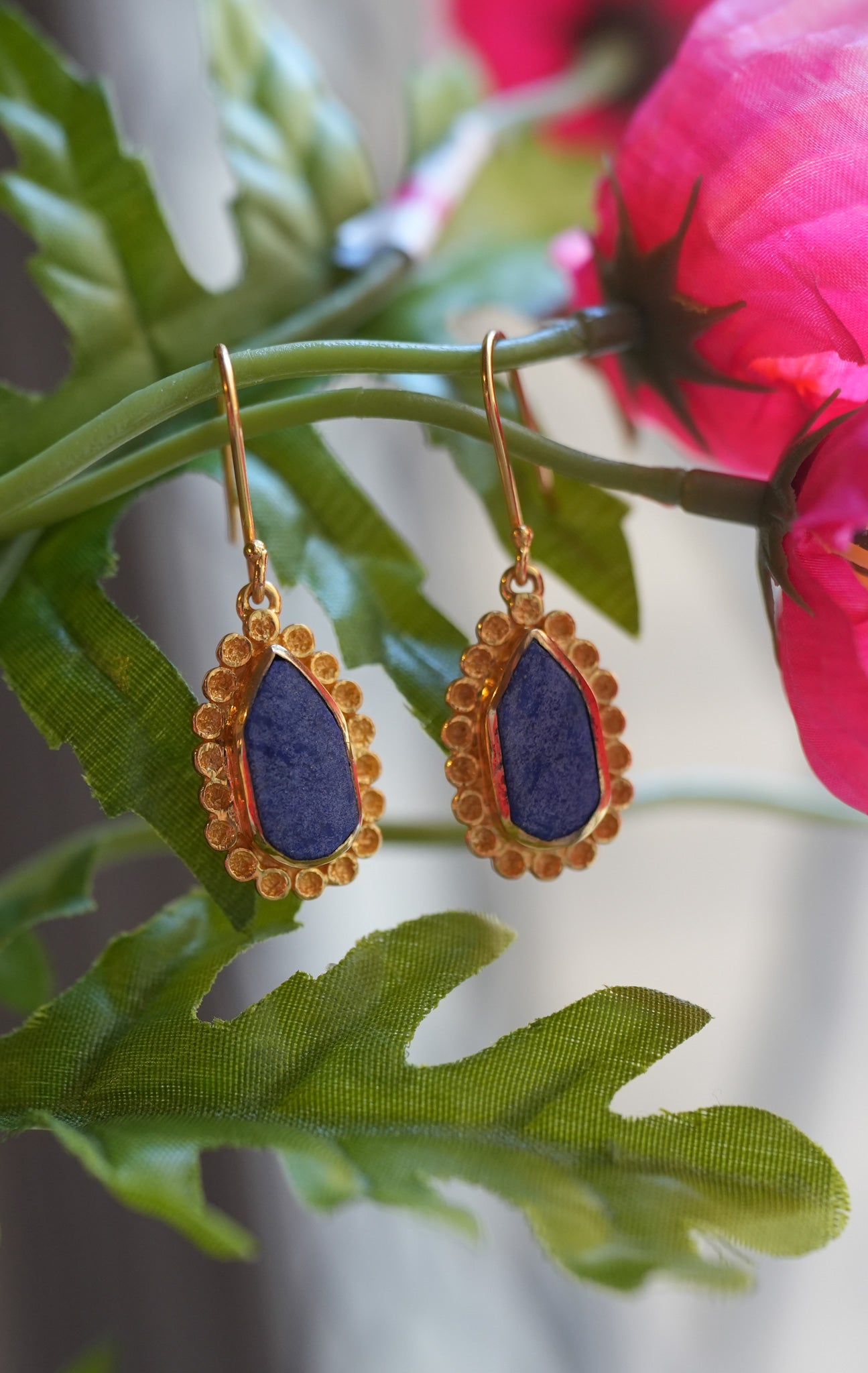 SIlver Gold Plated Amrapali earrings
