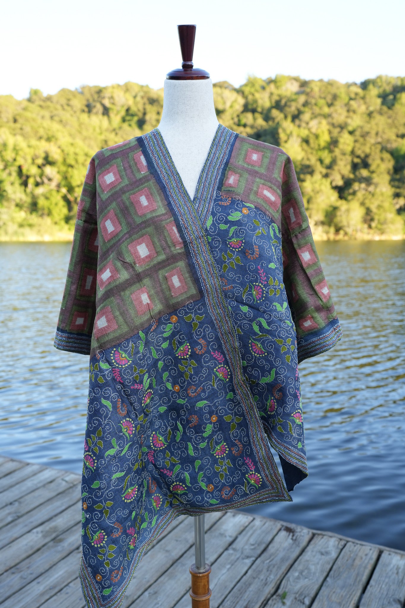 Korra Kantha Stole