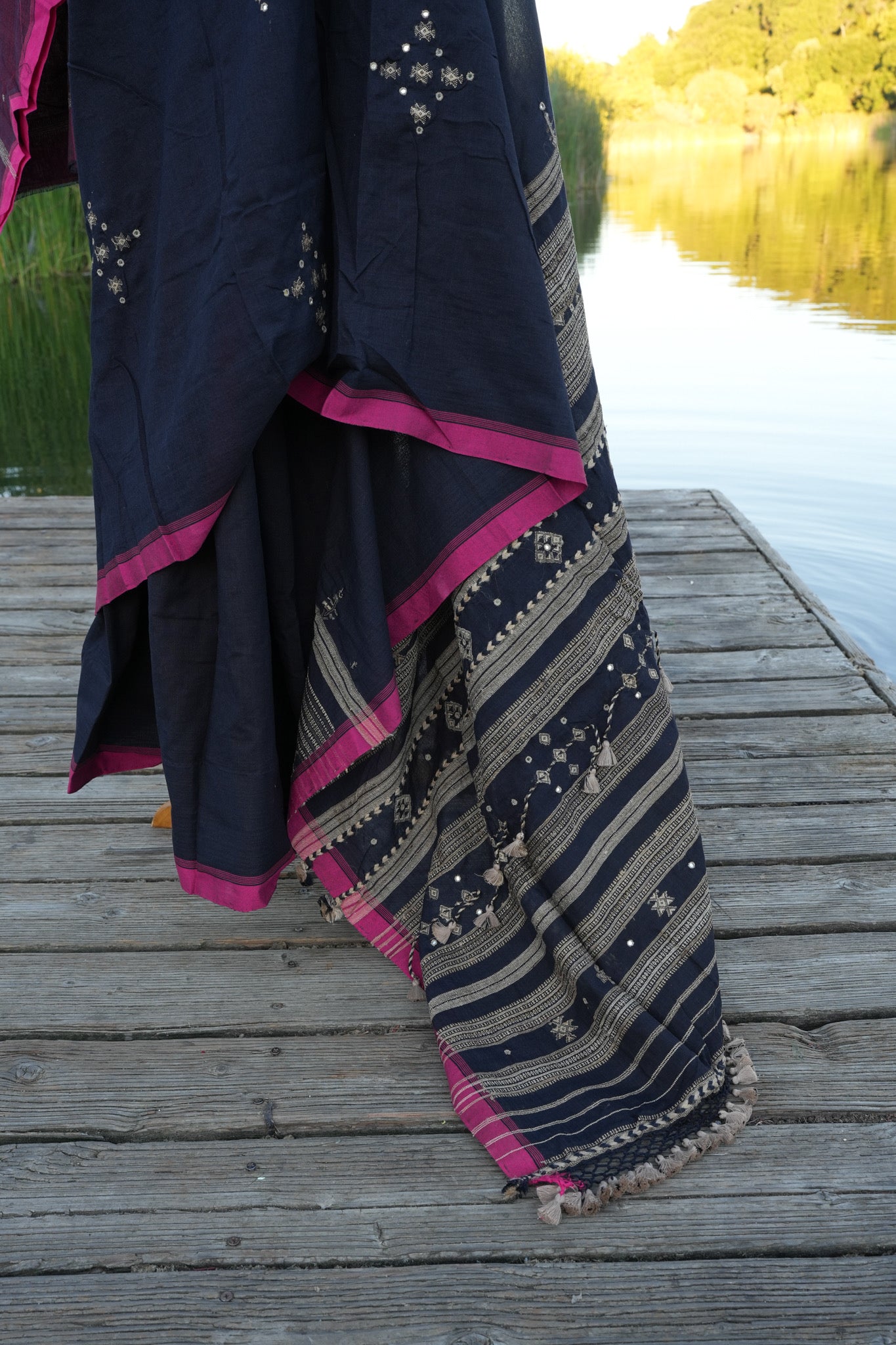 Bhujodi Cotton Saree