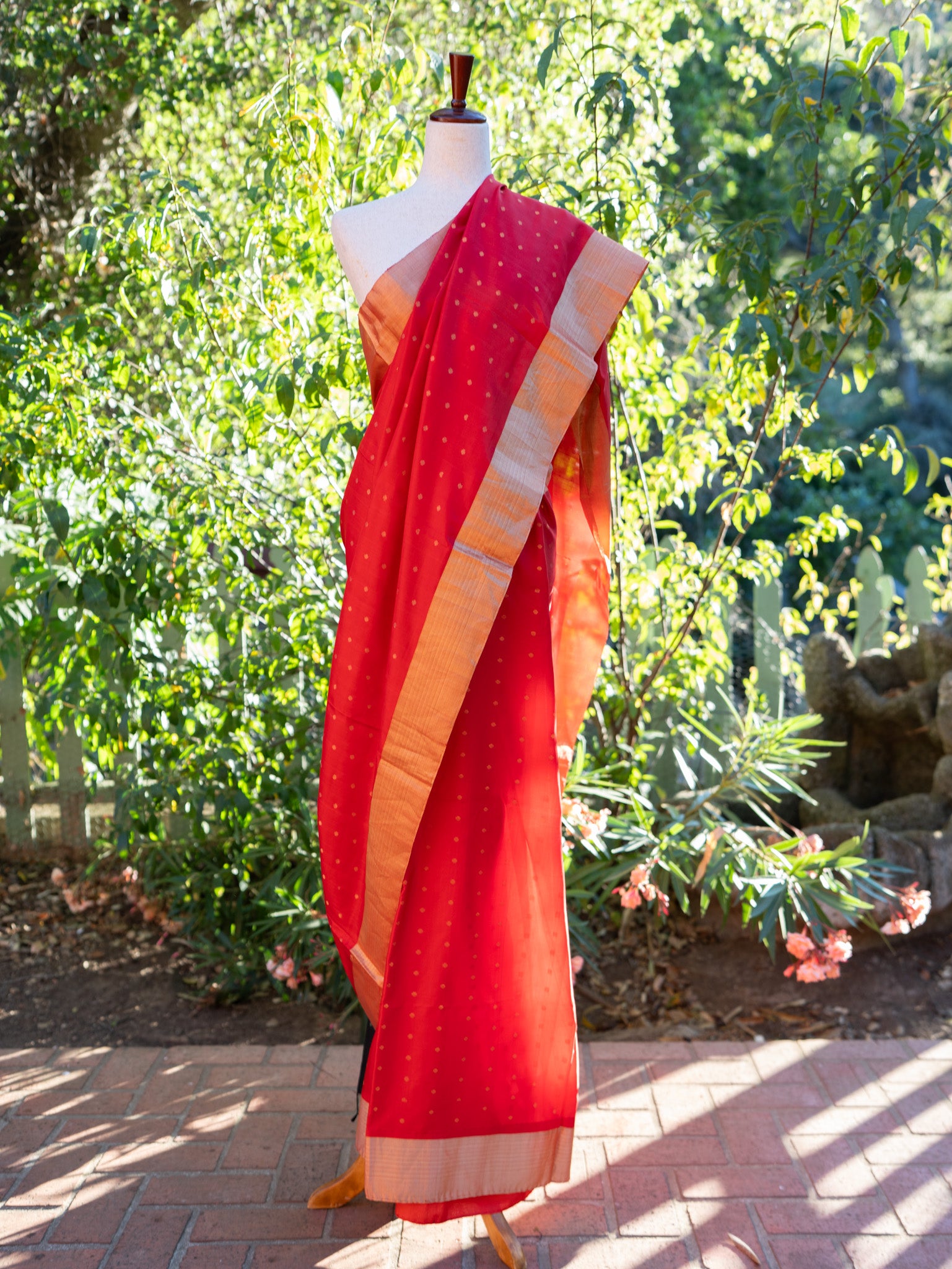Red Silk Saree