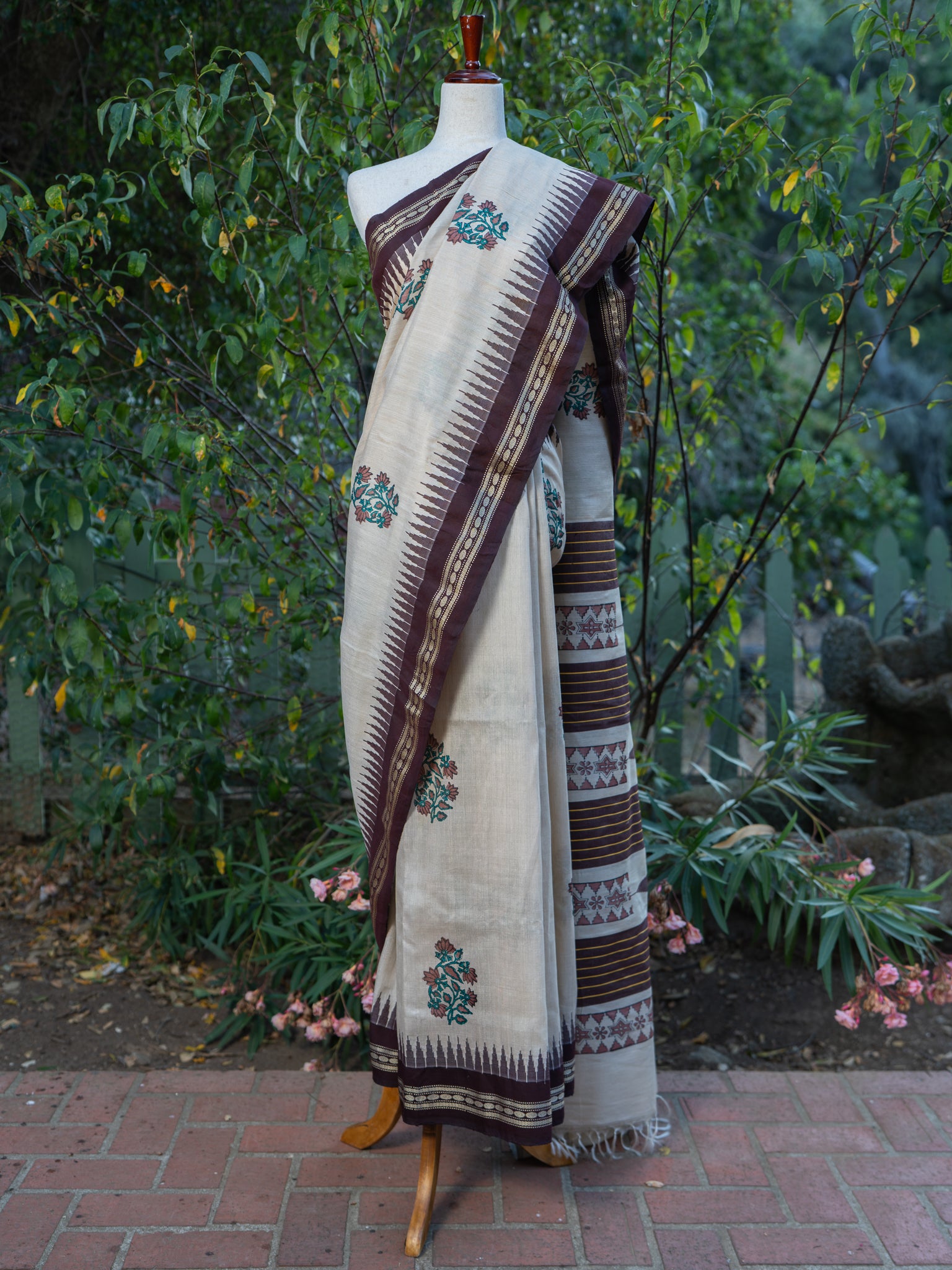 Vidurbha Tussar Saree