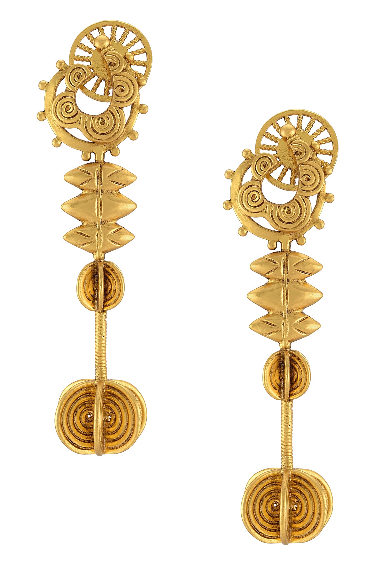 Masaba Gold Plated Malia Danglers