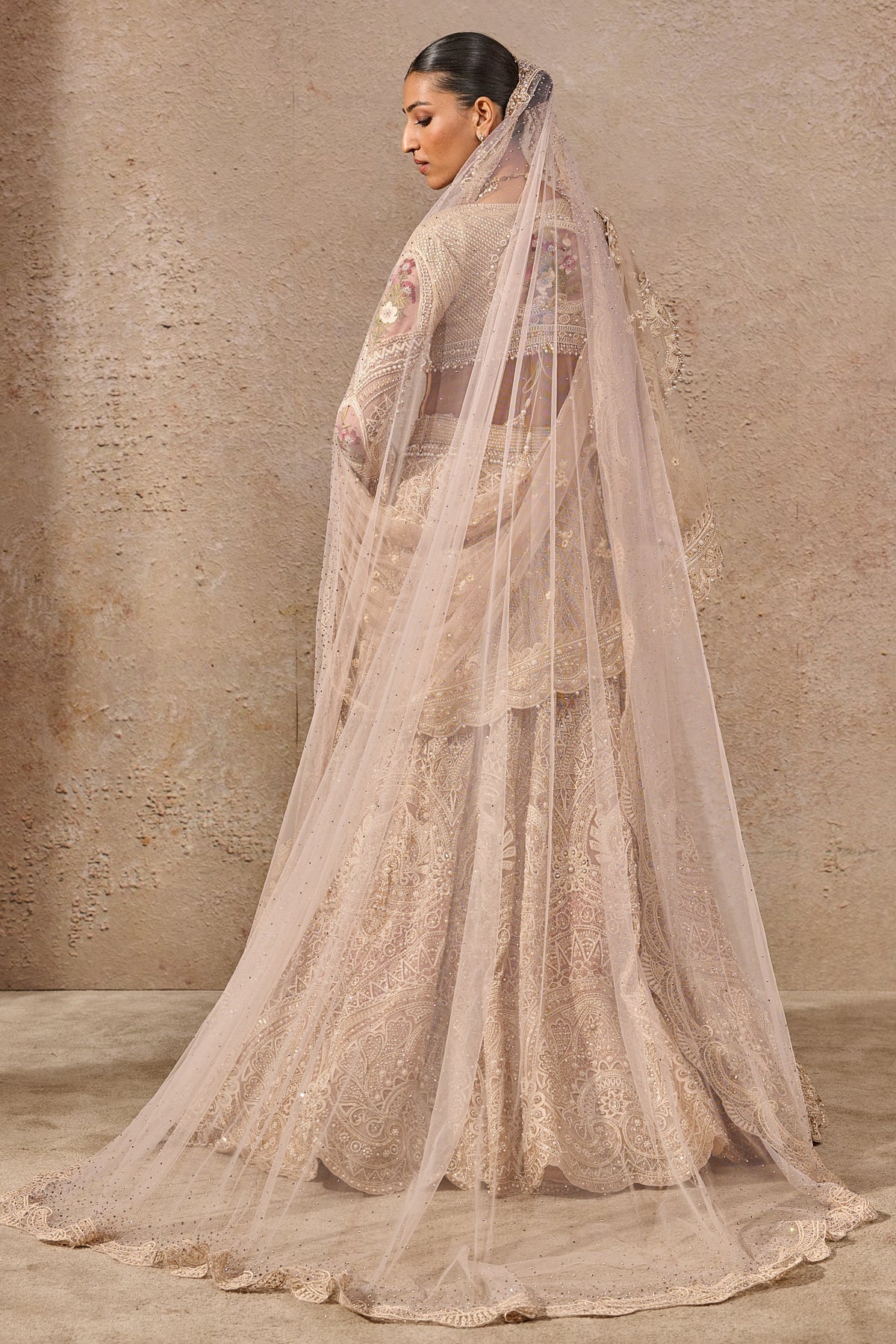 Tarun Tahiliani Resham Embroidered Lehenga