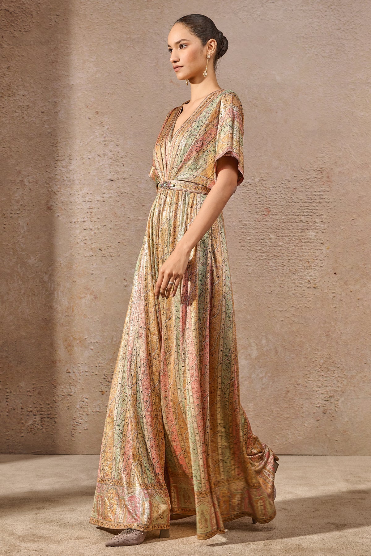 Tarun Tahiliani Printed Jumpsuit