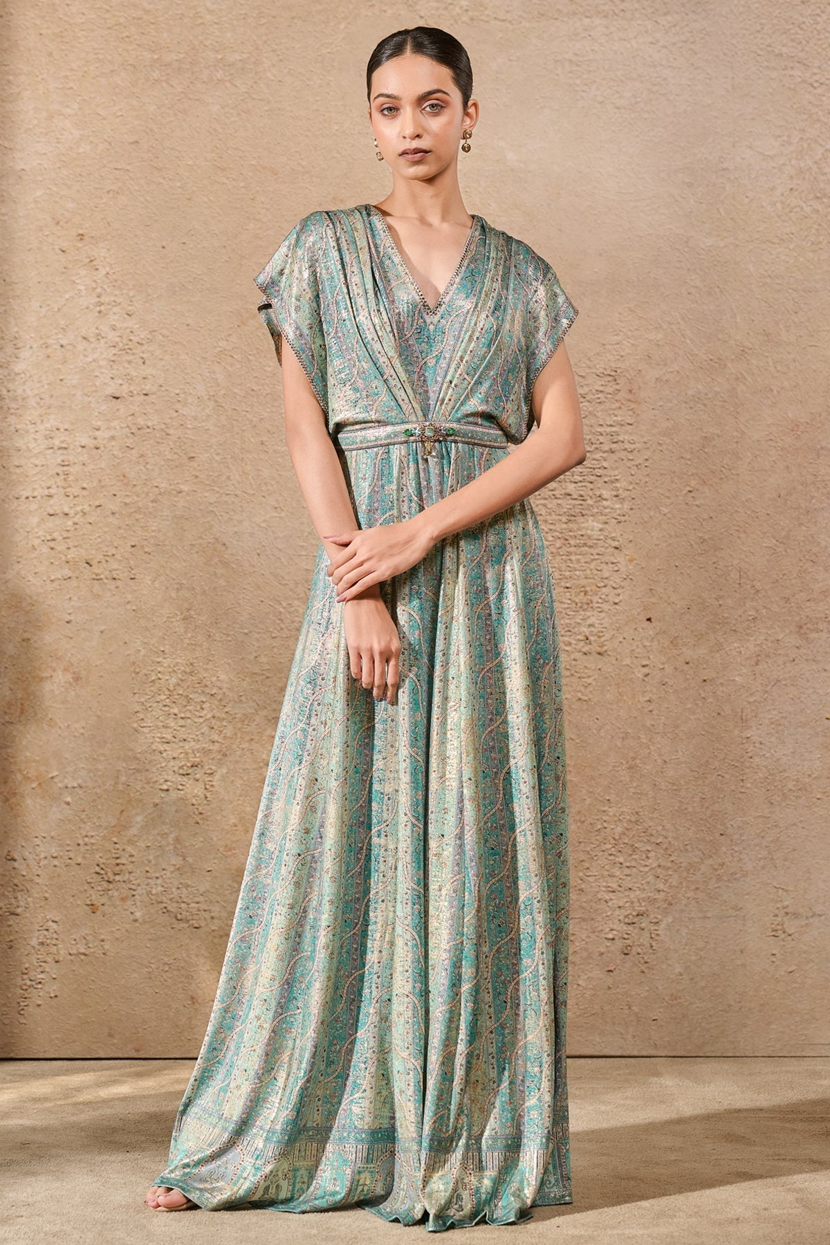 Tarun Tahiliani Printed Jumpsuit