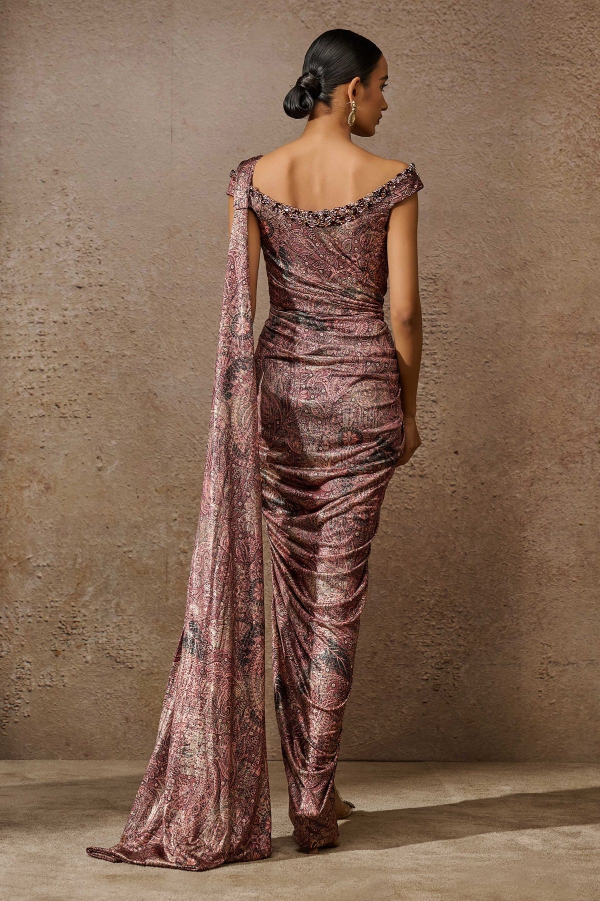 Tarun Tahiliani Printed Concept Saree