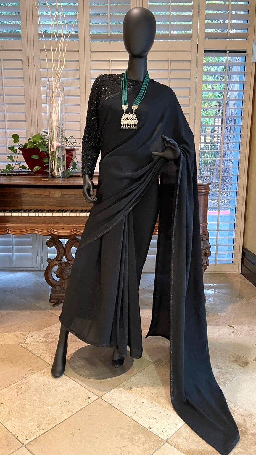 Film Noir Saree