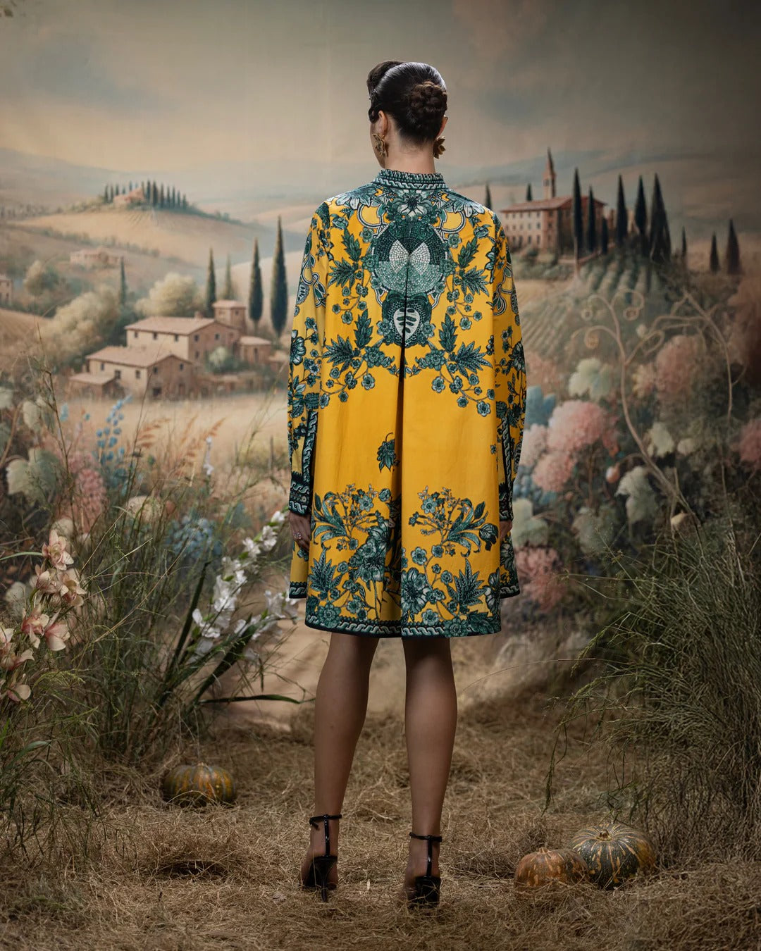 Florence Allegra - Yellow/jade