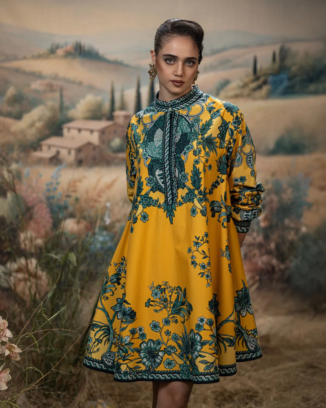 Florence Allegra - Yellow/jade