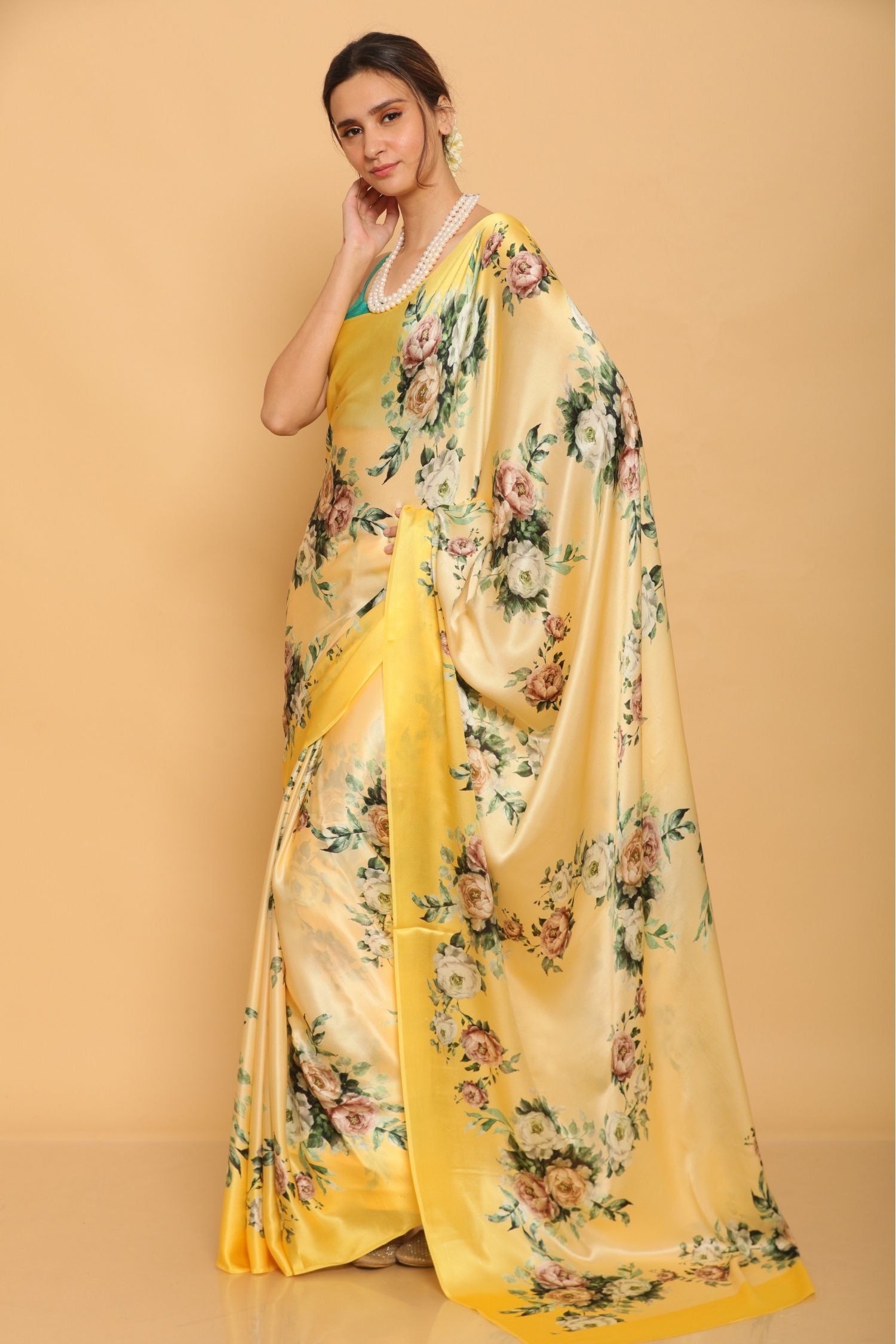 Sofia Satin Saree