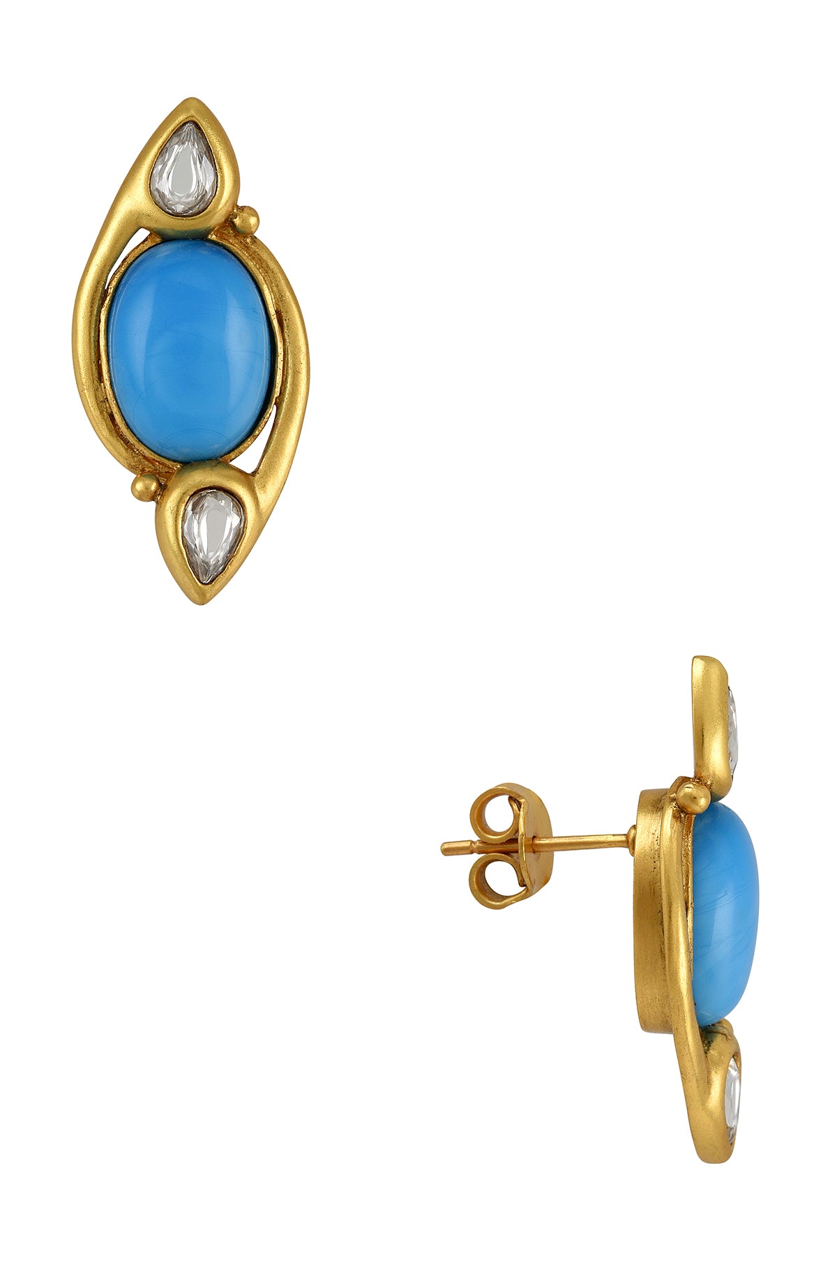 Firoza Ear Studs