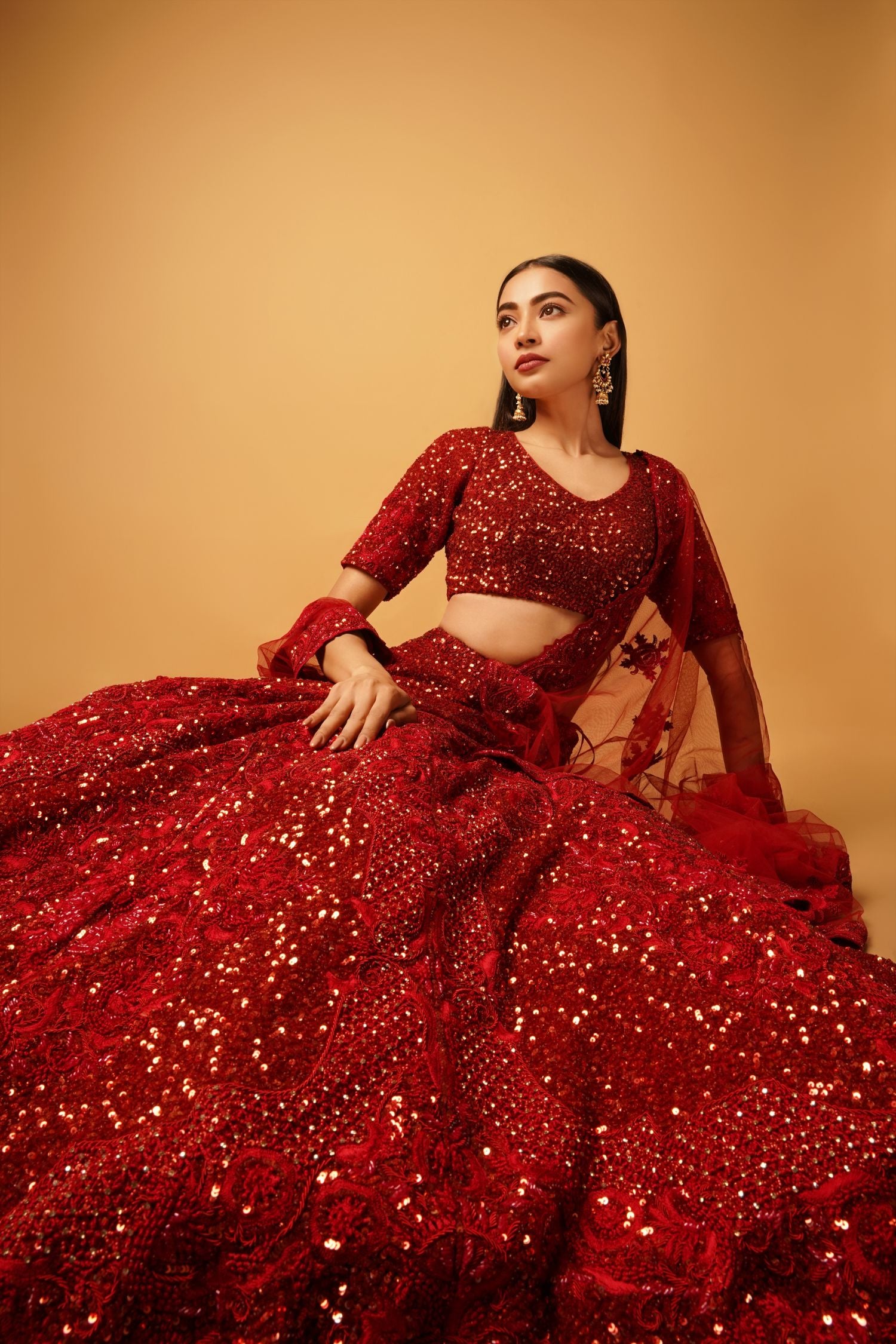Embroidered Lehenga Set