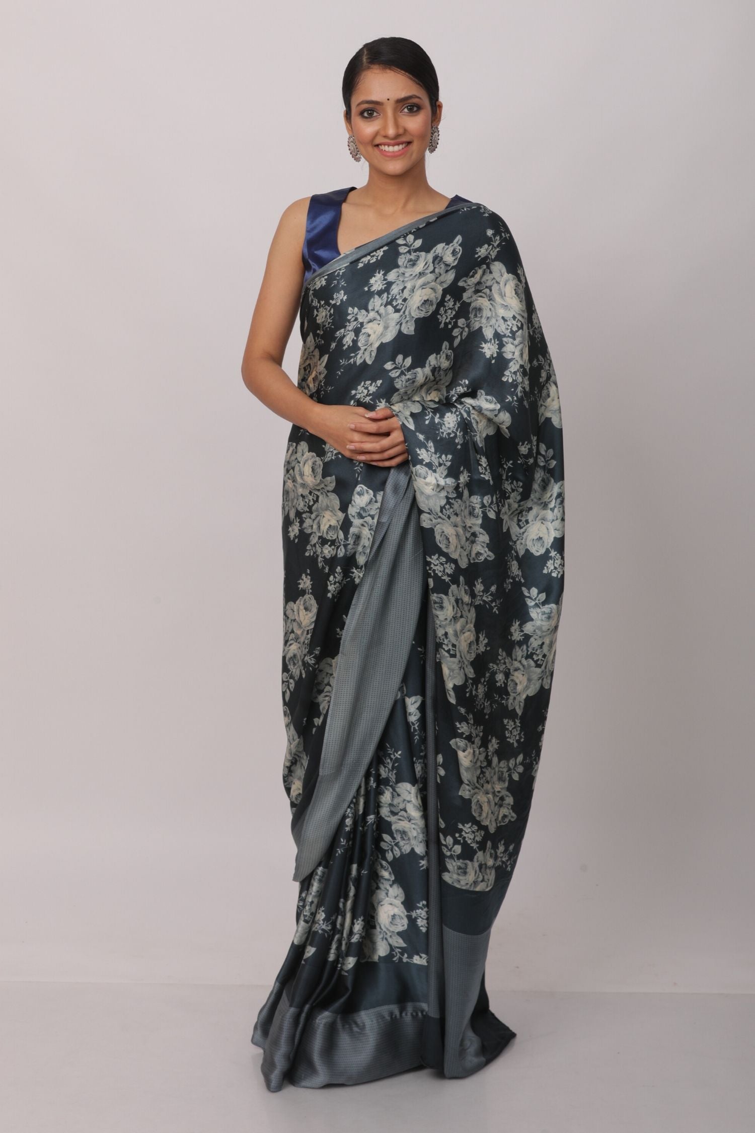 Whispering Satin Saree