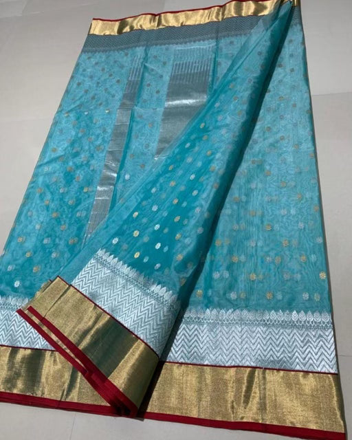 Aakash Chanderi Saree