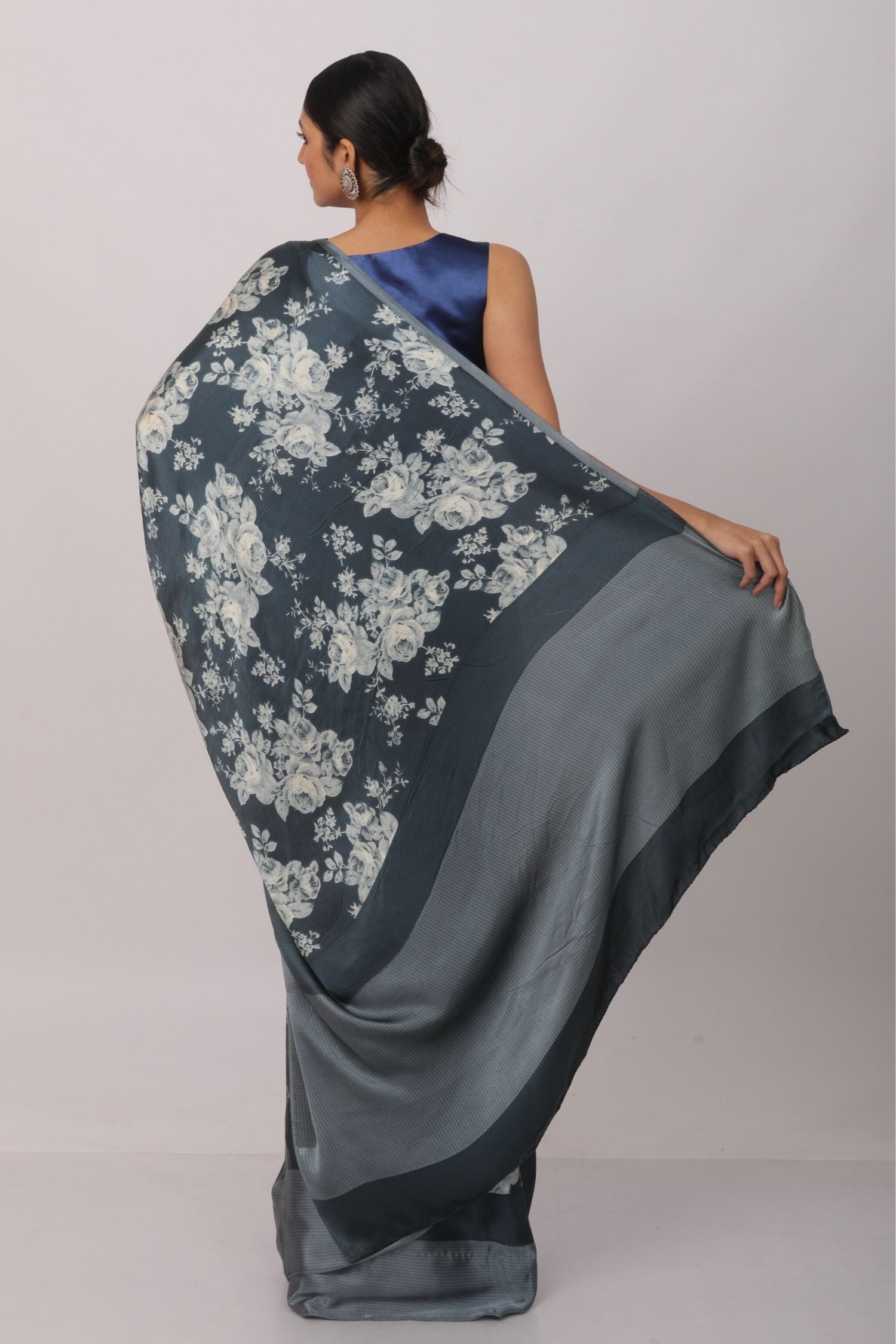 Whispering Satin Saree