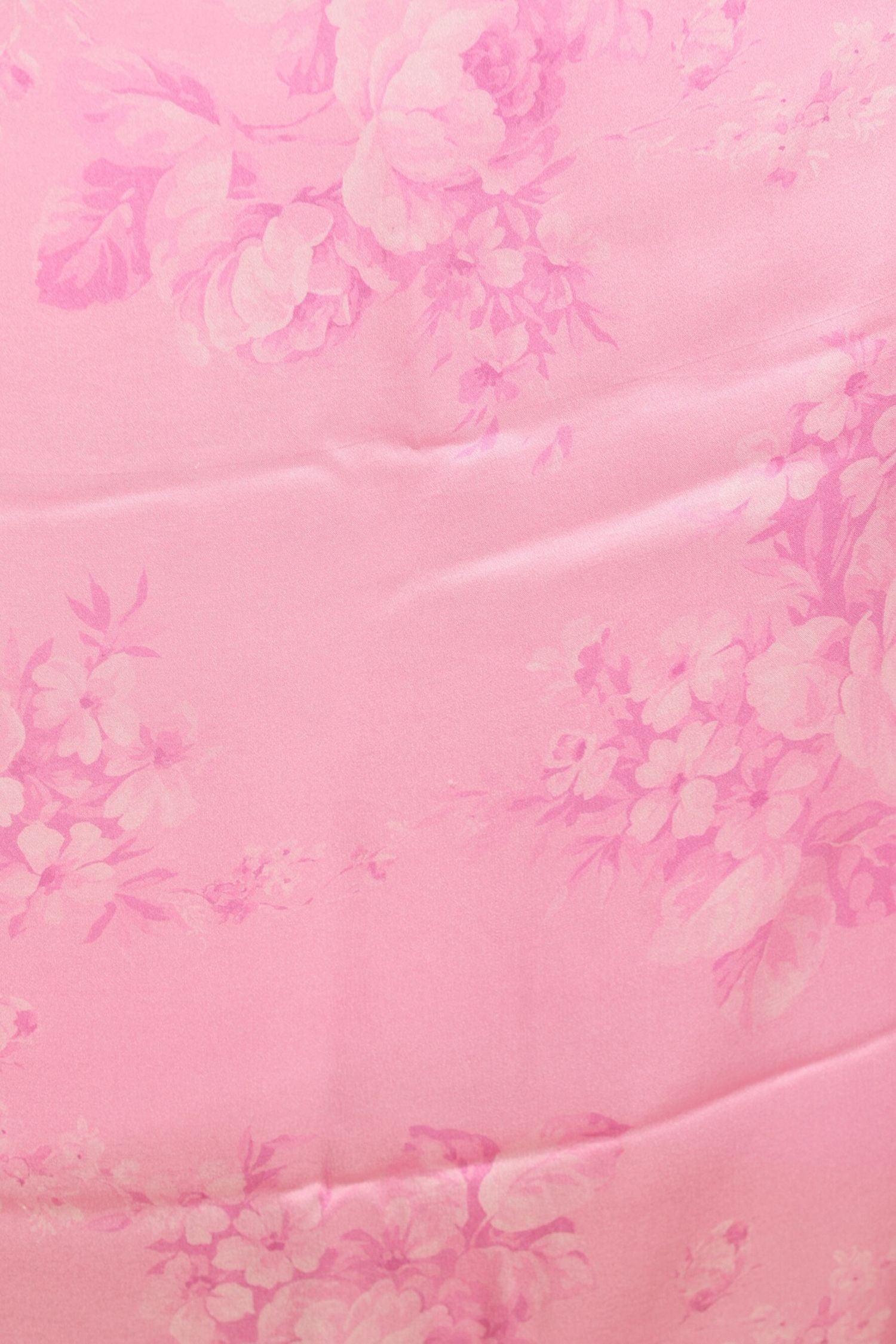 Rom-Com Pink Satin Saree