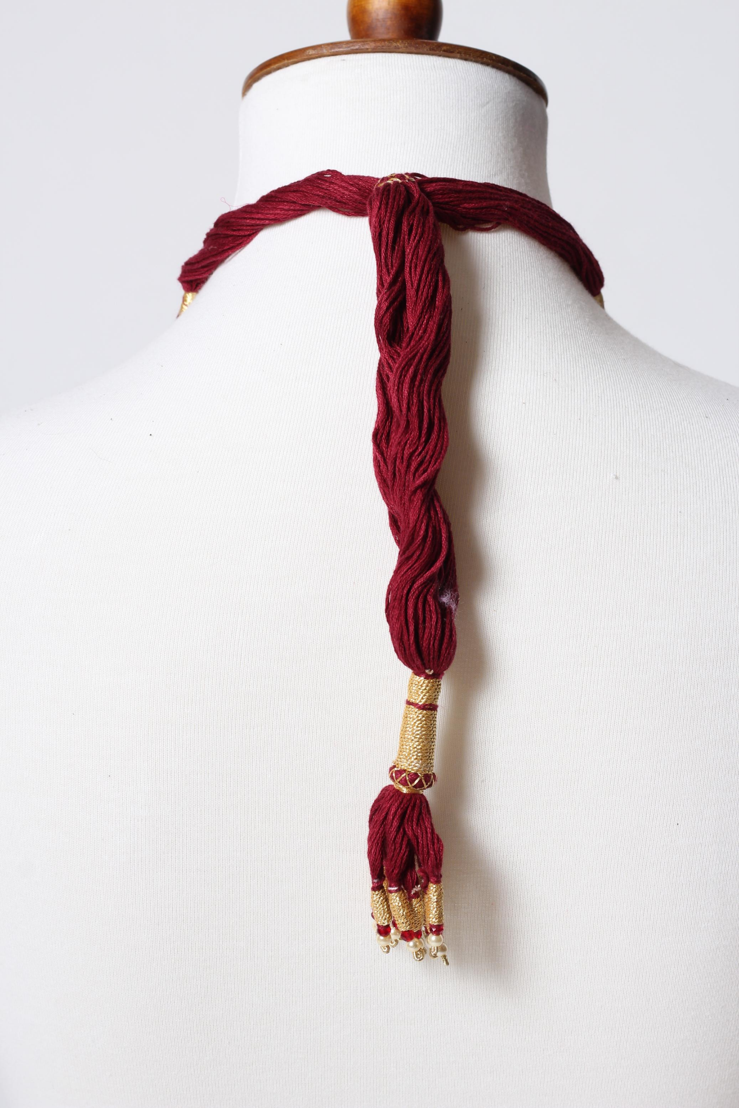Silver Gold Plated Heena Necklace