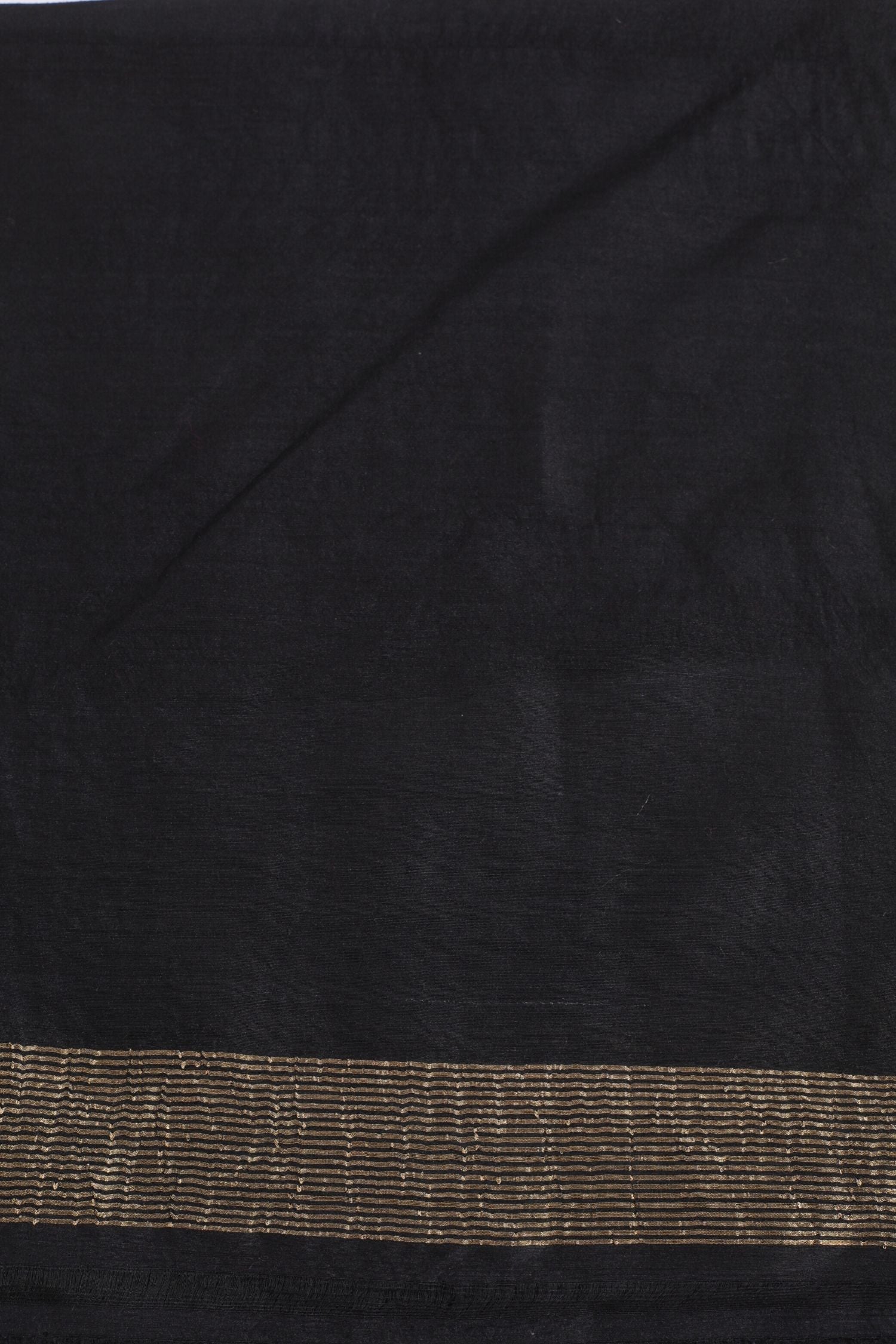 Black Muga Silk Saree