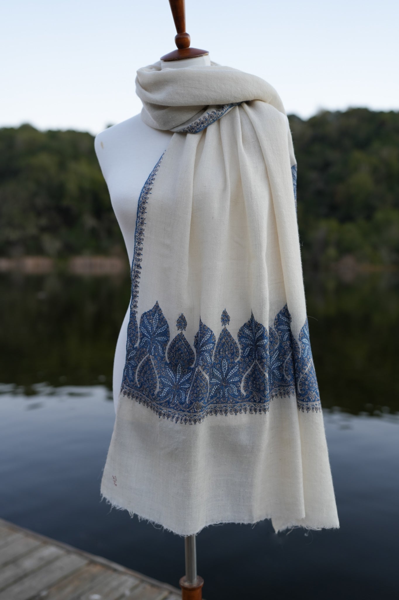 Blue Mosque Pashmina Shawl