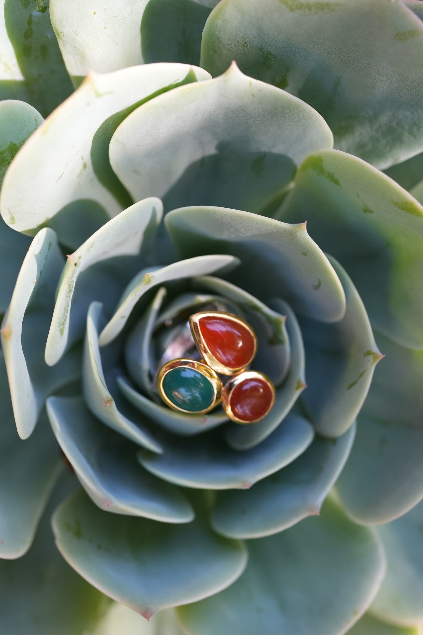 Silver Gold Plated Ring