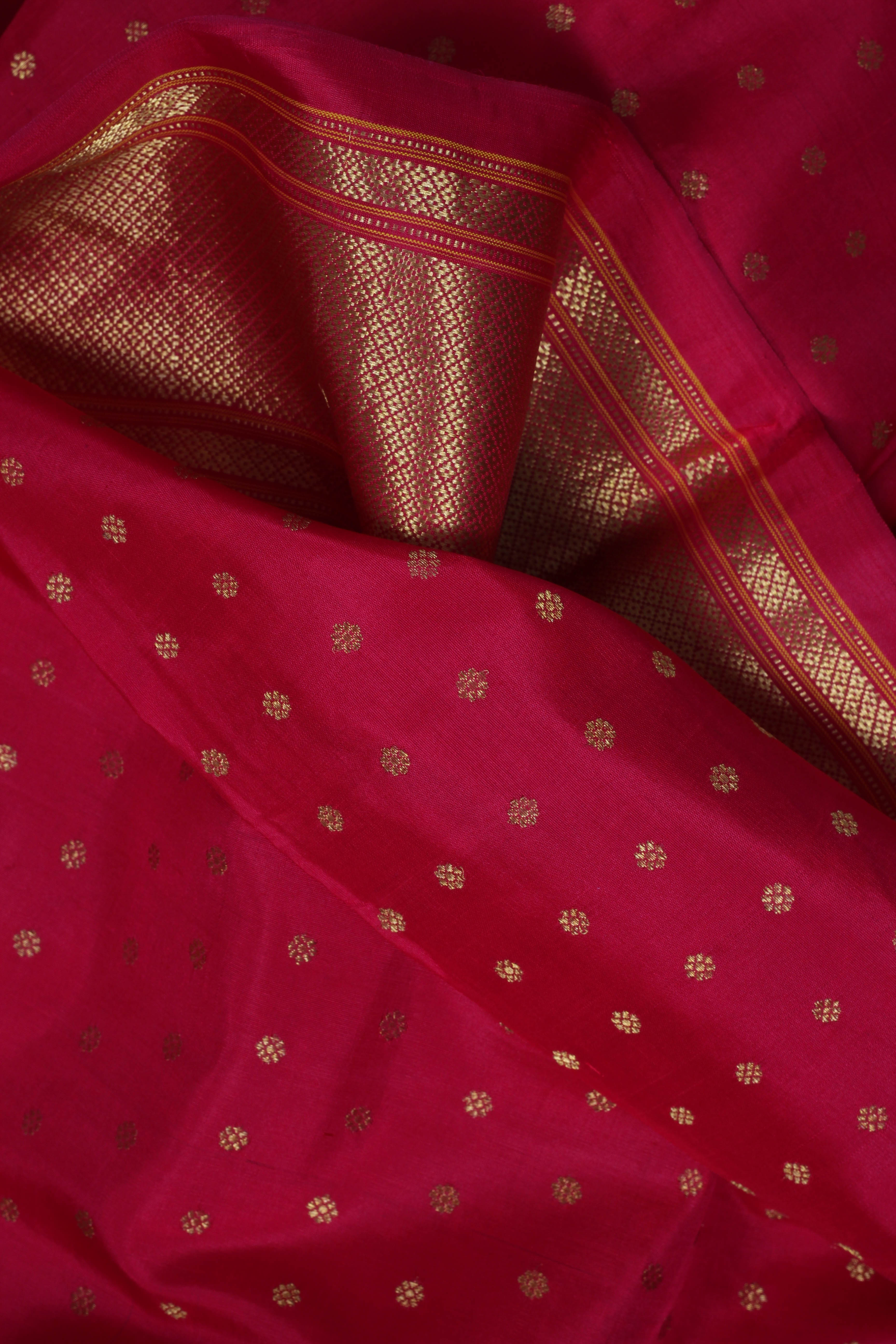 Red Paithani Saree