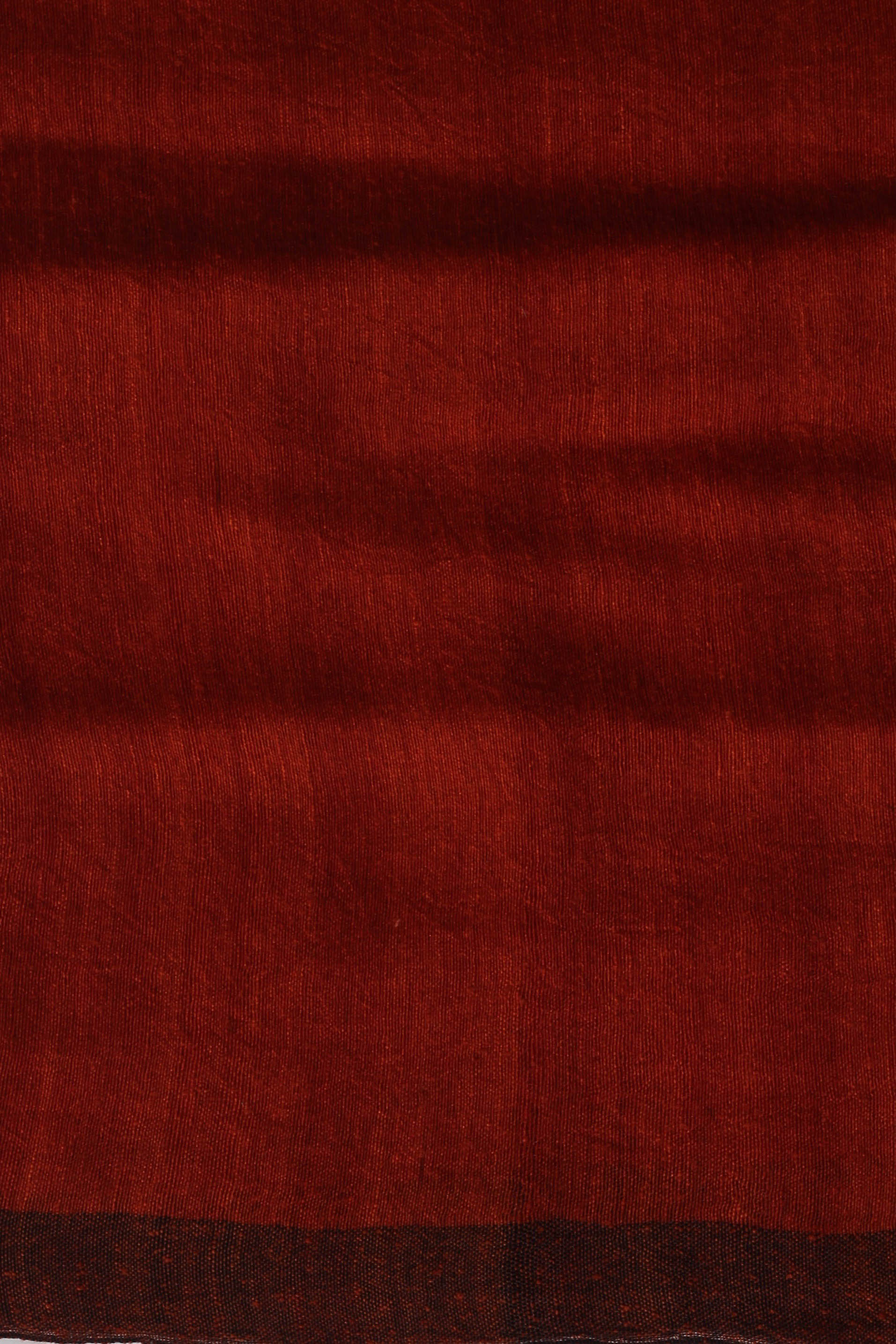 Rust Bailou Saree