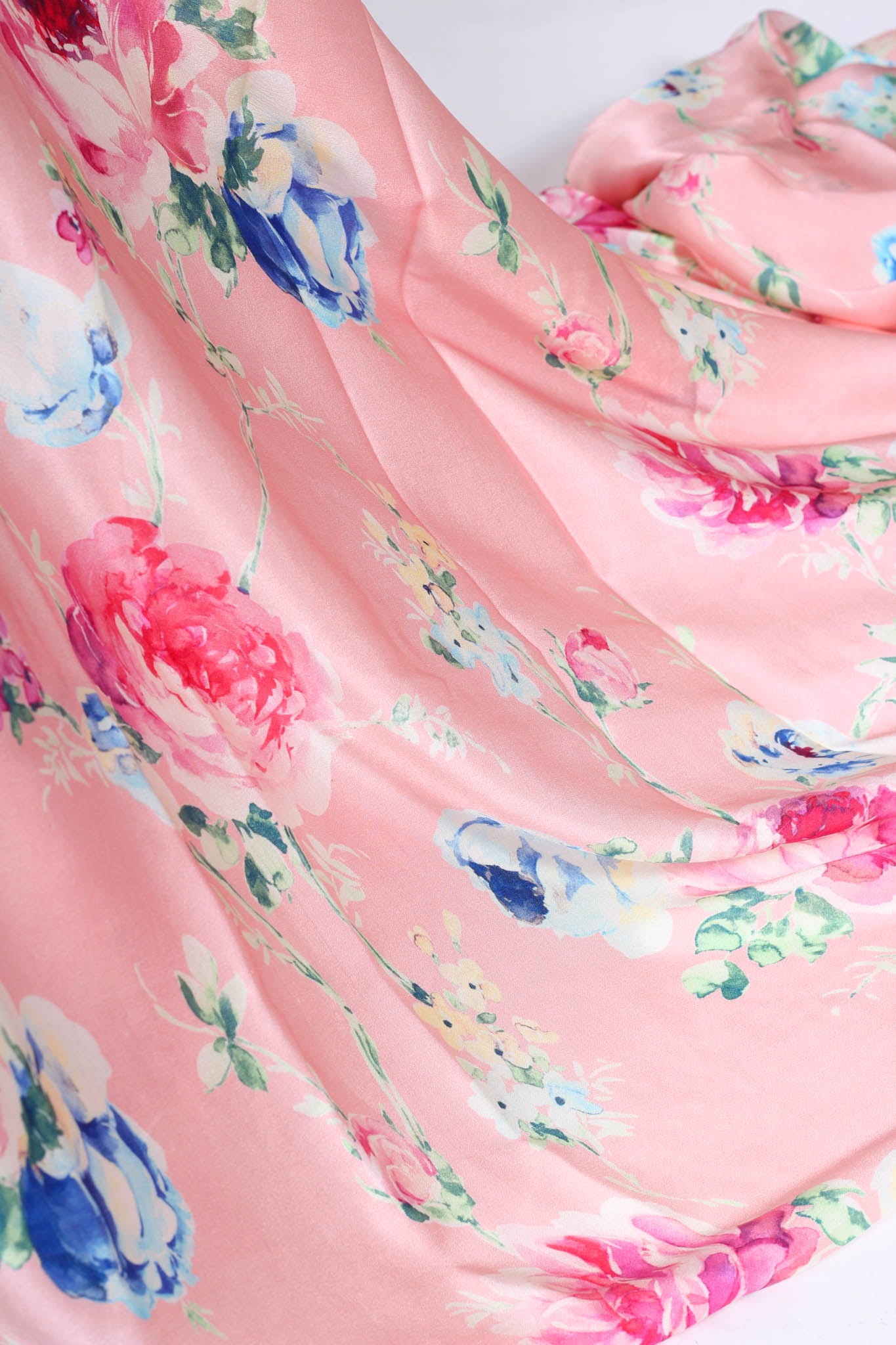 Printed Satin Saree