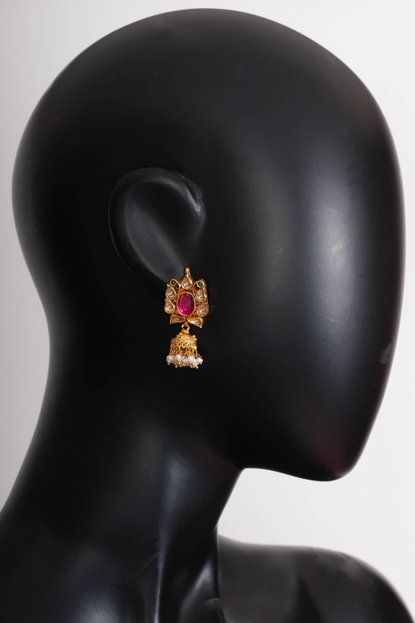 SIlver Gold Plated Amrapali Earrings