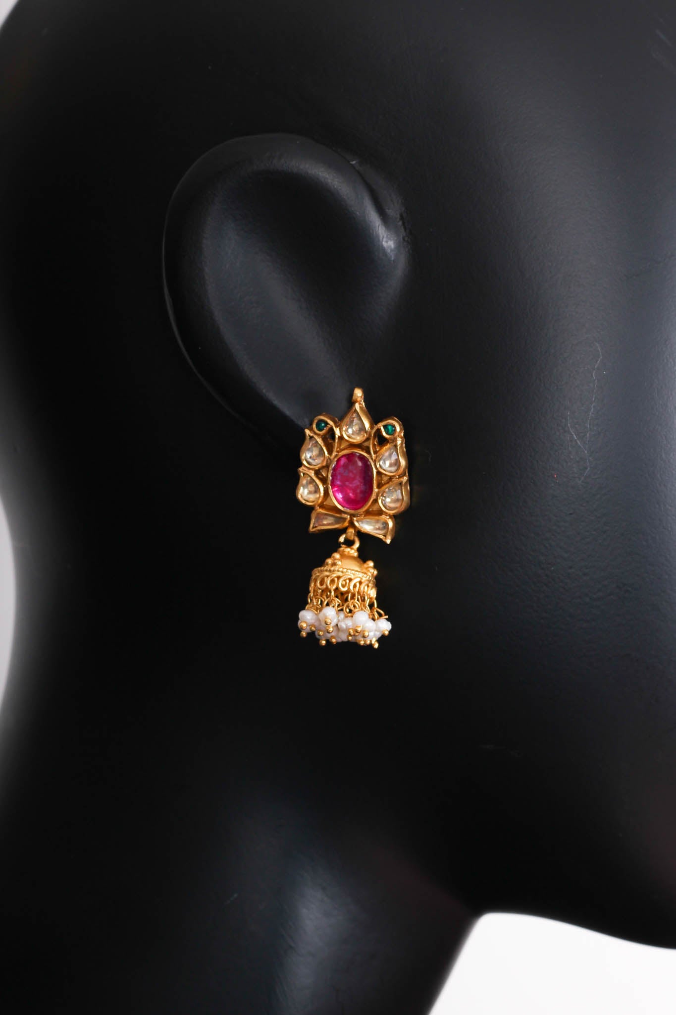 SIlver Gold Plated Amrapali Earrings