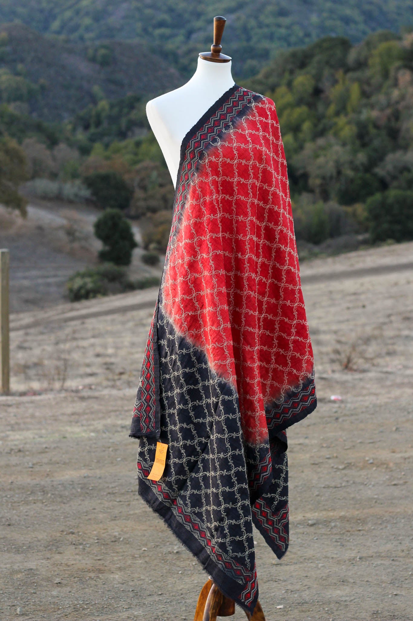 Neline Kantha Embroidered Dupatta