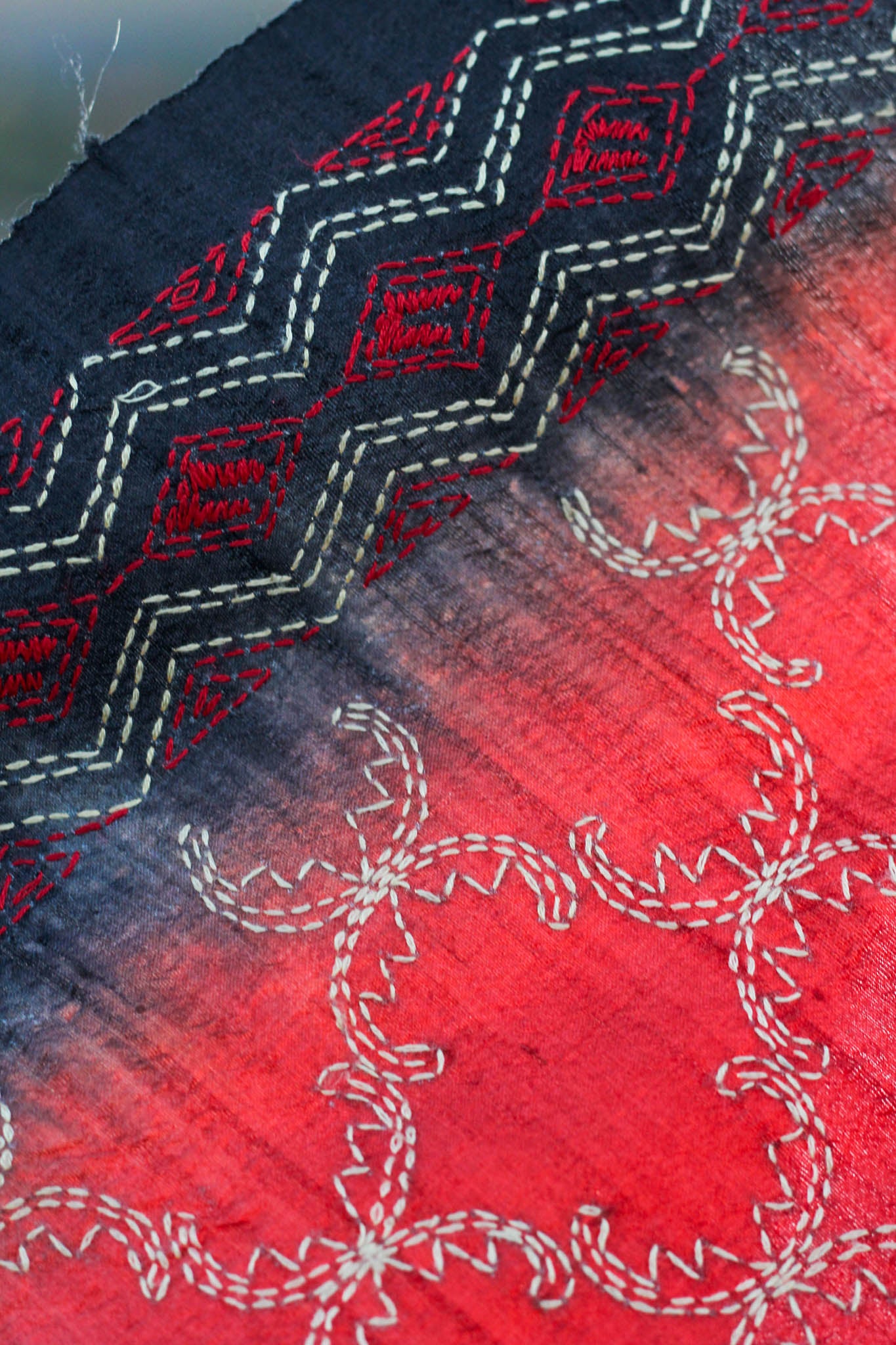 Neline Kantha Embroidered Dupatta