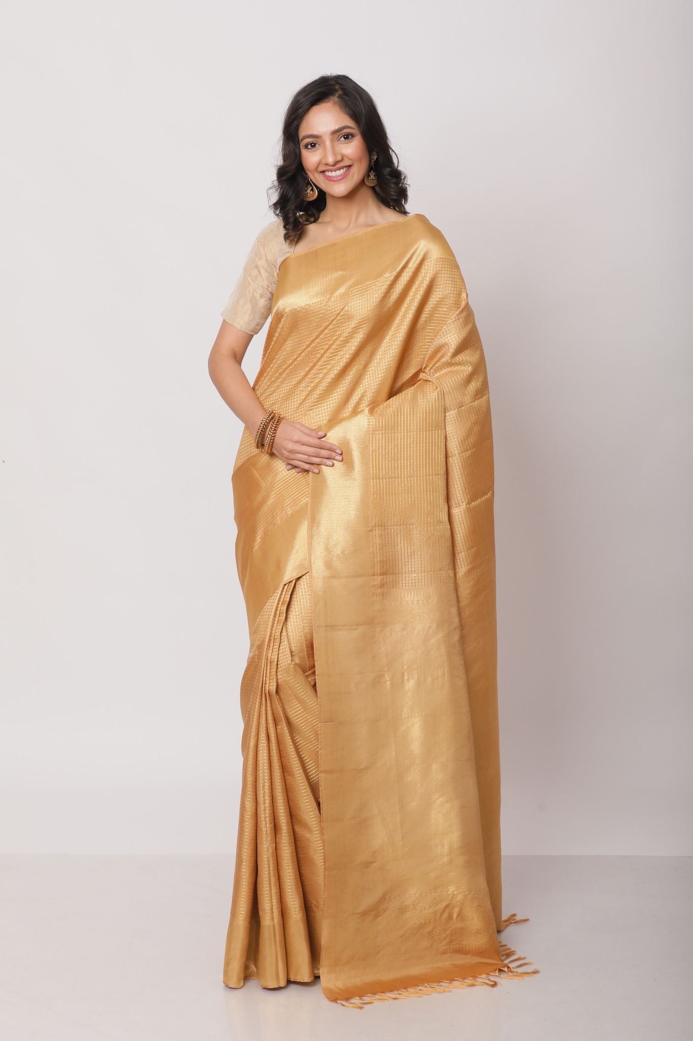 Shona Kanjiveram Silk Saree