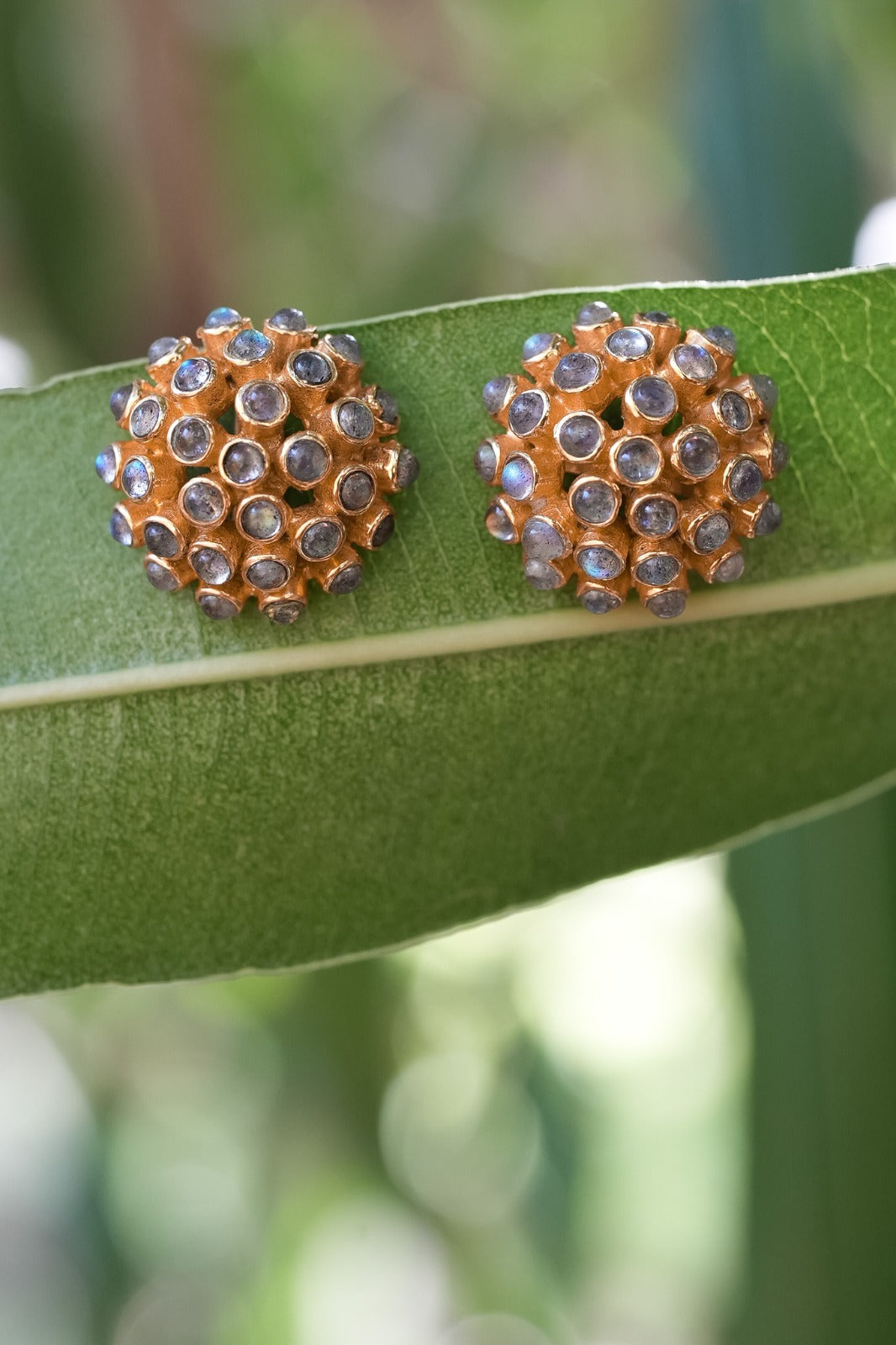 Silver Gold Plated Amrapali Earrings