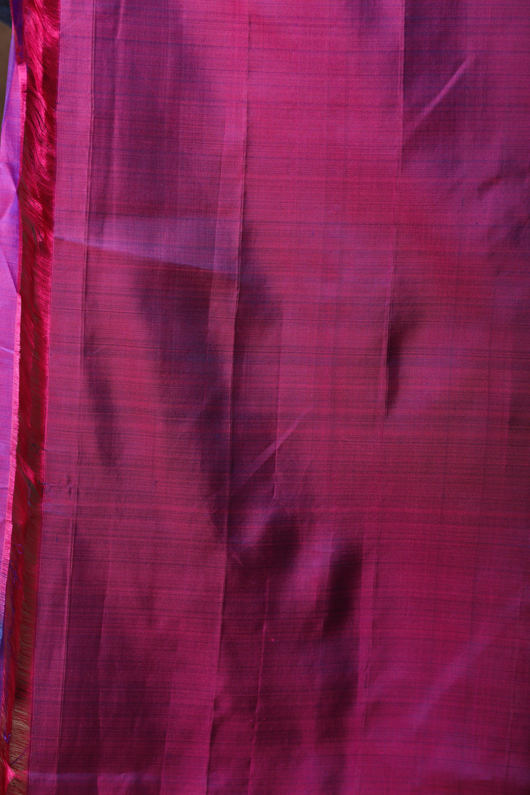 Blue kanjiveram silk saree