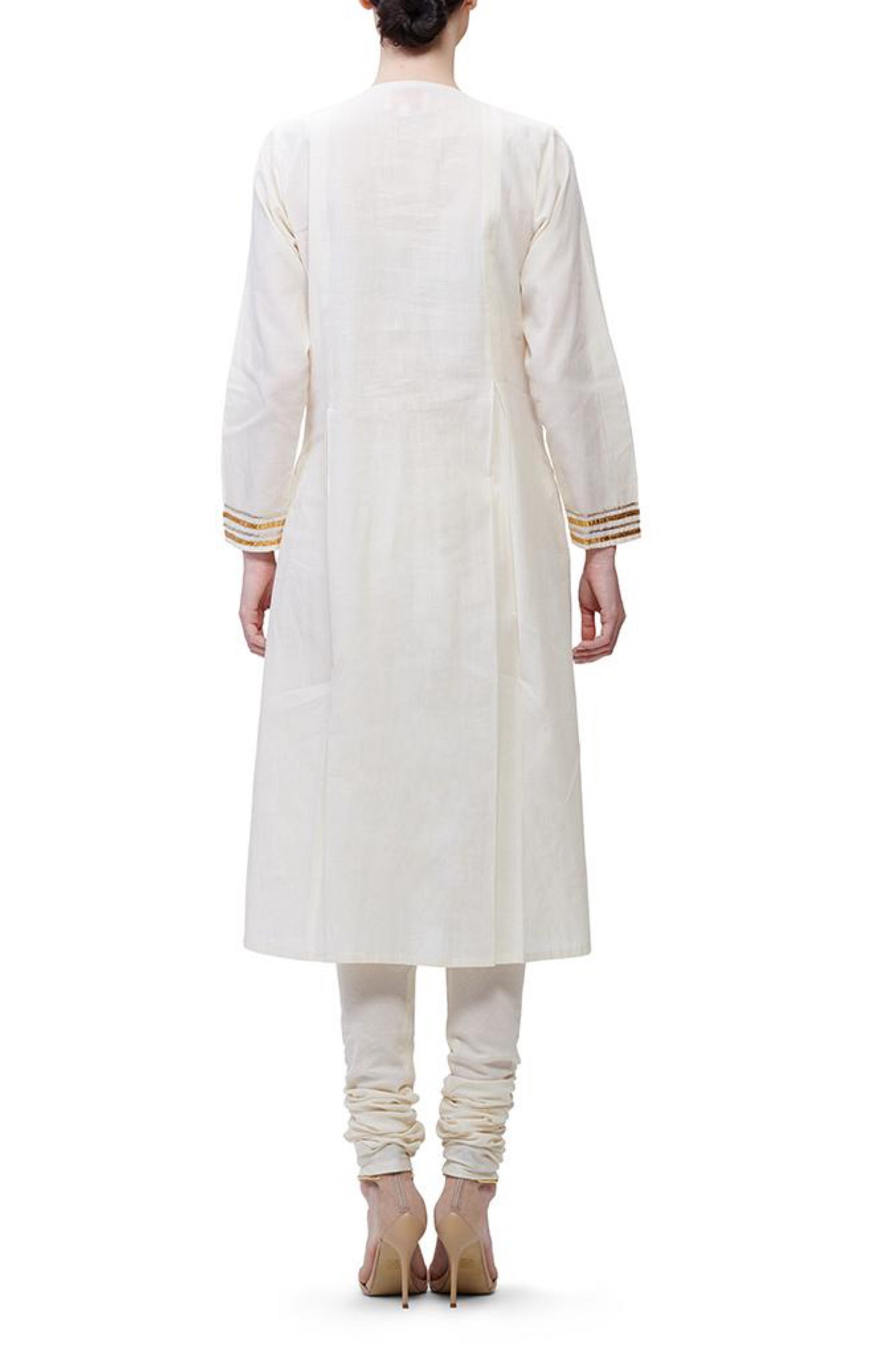 PLEATED YOKE KURTA
