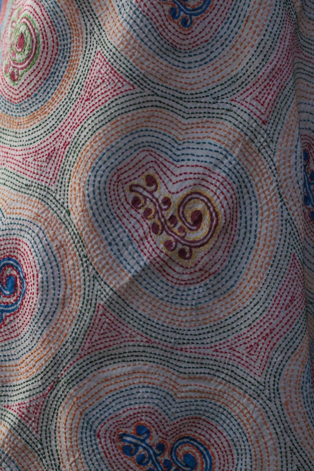 Soka Kantha Scarf