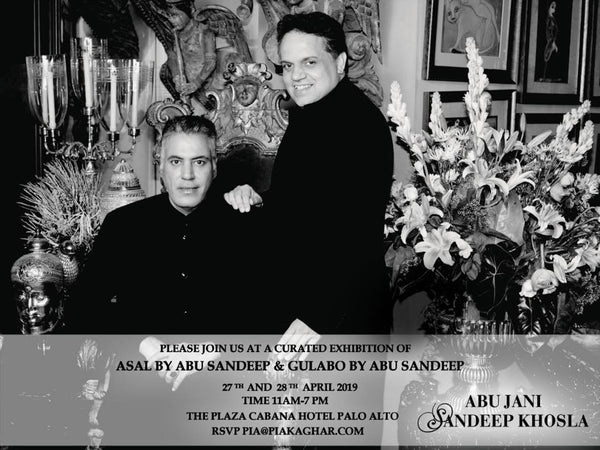 Join Us At A Curated Exhibition of Asal by Abu Sandeep and Gulabo by Abu Sandeep