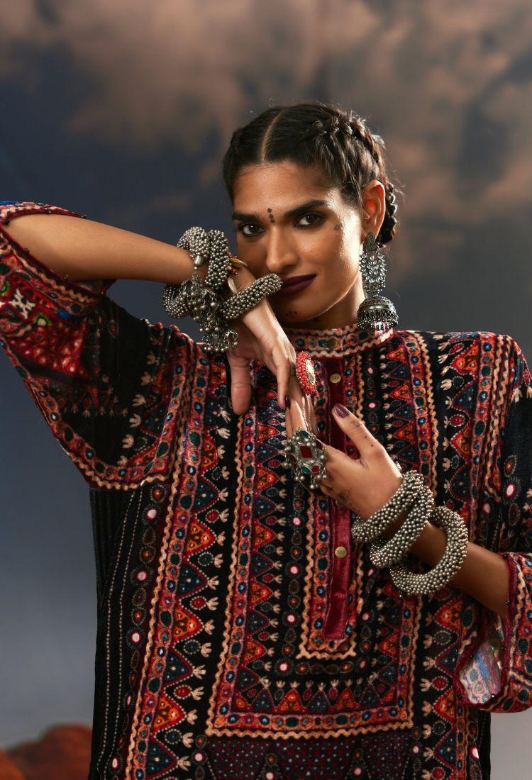 Kutch Ghazala Kurta Set