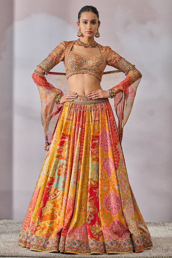 Tarun Tahiliani Printed Lehenga