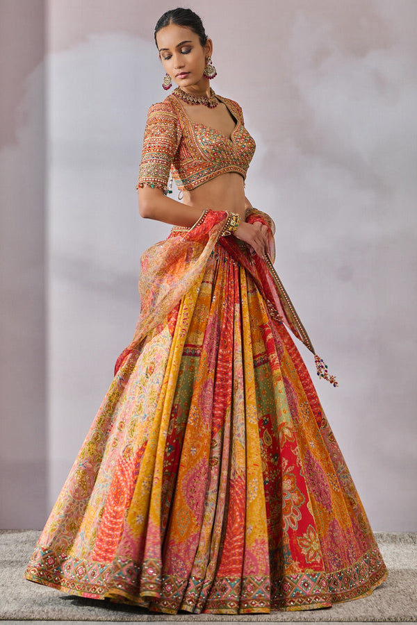 Tarun Tahiliani Printed Lehenga