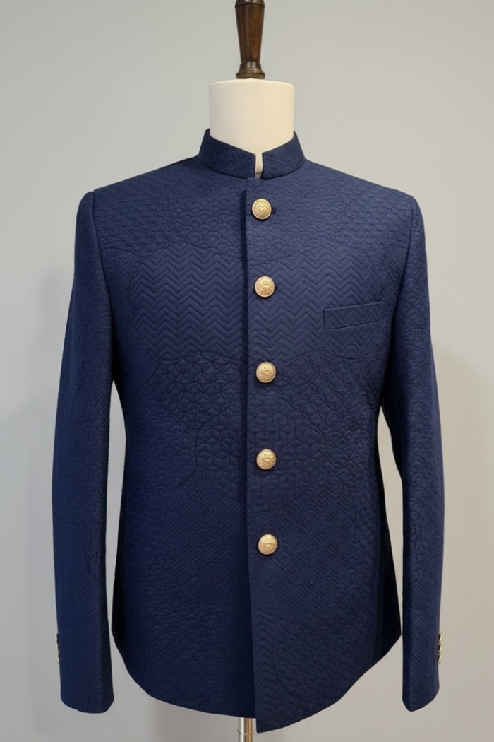 Sashiko Bandhgala Jacket