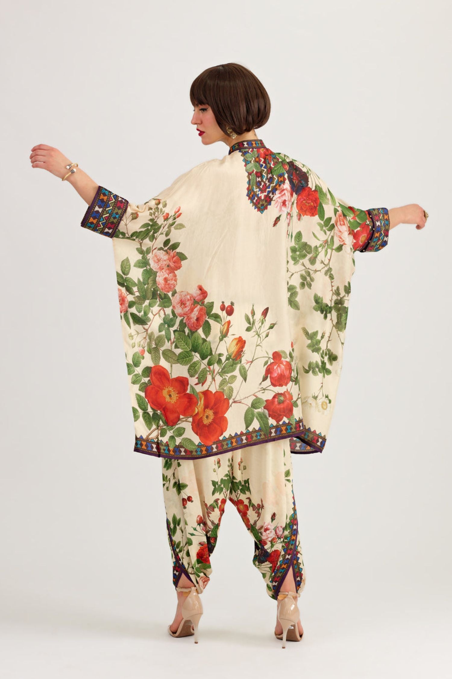 Rajdeep Ranawat Chanel 36"/Sonth Butter Tunic Set